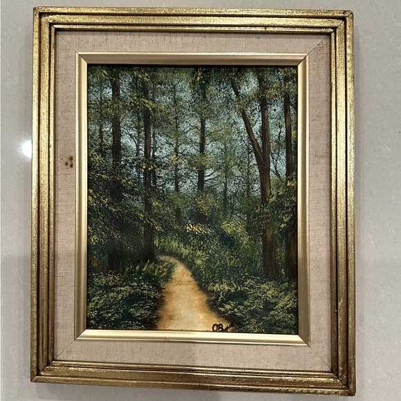 VNT🖼️Orlando Bosch, Titled: “Claro en el Bosque” No 17 - Picture 7 of 9